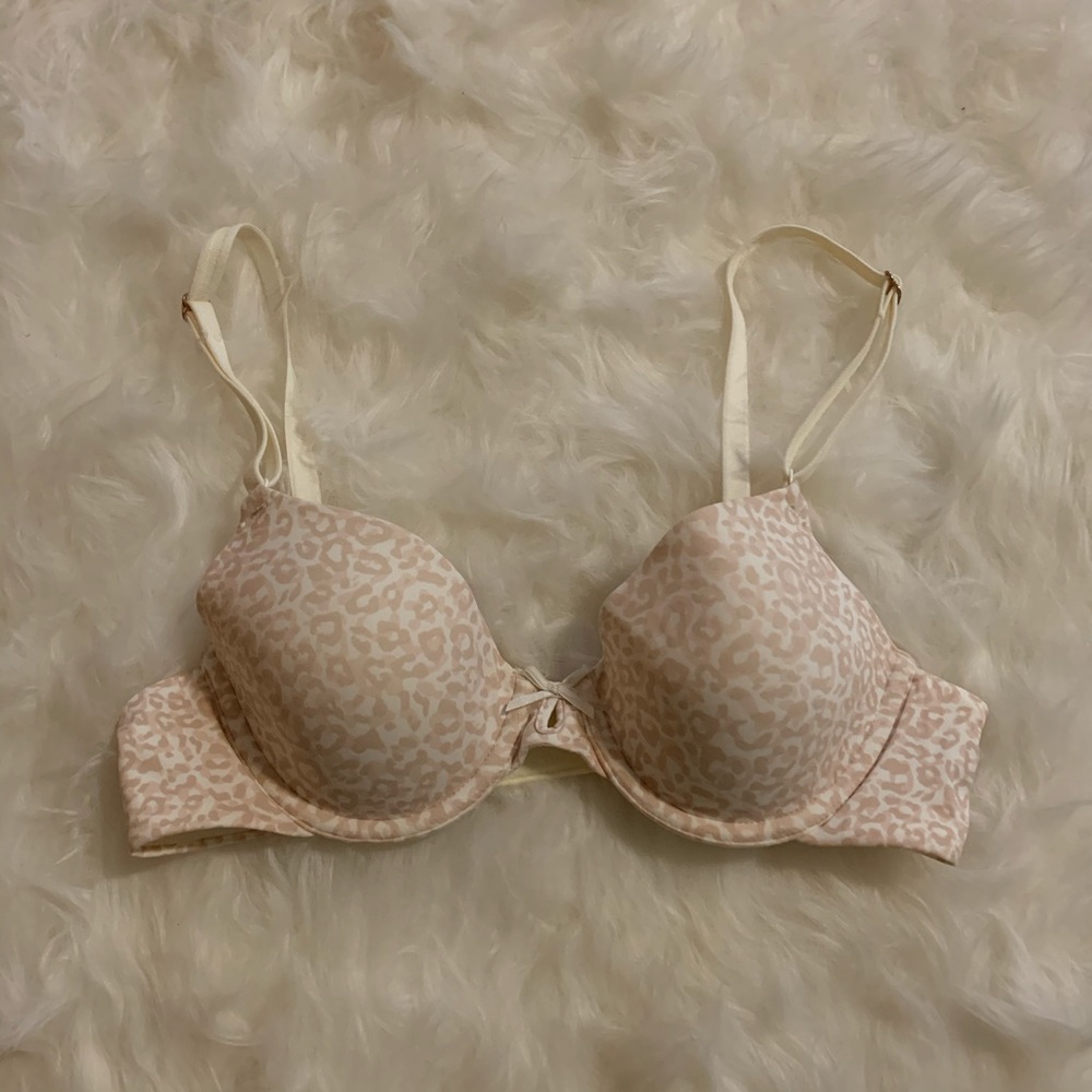 Maidenform Light Pink Patterned Bra - image 1
